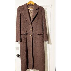 MISSONI brown Long Alpaca Mohair Women’s size‎ 10 Vintage